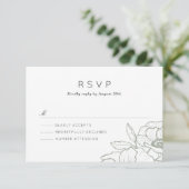 Anemone Bouquet Mariage RSVP (Debout devant)