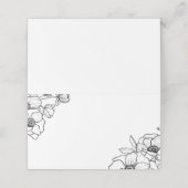 Anemone Bouquet Wedding (Buitenkant ongevouwen)