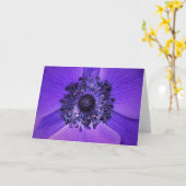Anémone, carte (Fleur jaune)