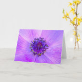 Anémone, carte (Fleur jaune)