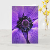 Anémone, carte (Fleur jaune)