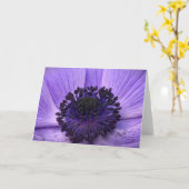Anémone, carte (Fleur jaune)