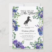 Anémone | Derby | Invitation à la douche nuptiale  (Devant)