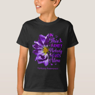 Anemone Epilepsie Bewustzijn Kostuums Niemand vech T-shirt