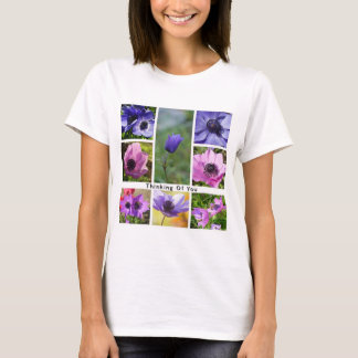 Anemone Fotocollage 'Denk aan Jou' T-shirt