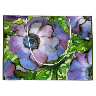 Anemone Gift Bag - groot, mat Groot Cadeauzakje