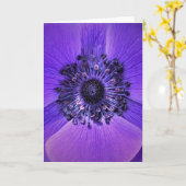 Anemone, kaart (Gele Bloem)