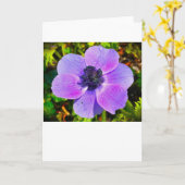 Anemone, kaart (Gele Bloem)