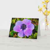 Anemone, kaart (Gele Bloem)