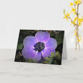 Anemone, kaart (Gele Bloem)
