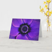 Anemone, kaart (Gele Bloem)