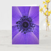 Anemone, kaart (Gele Bloem)