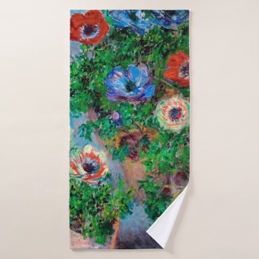 Anemone, Monet Badhanddoek (Badhanddoek)