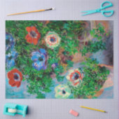 Anemone, Monet Tissuepapier (Craft)