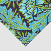 Anemone-patroon van William Morris, Tissuepapier (Detail)