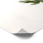 "Anemone Pulsatilla"  illustratie Poster (Hoek)