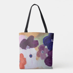 Anemone Spring Flowers Canvas tas