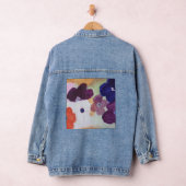 Anemone Spring Flowers Denim Jacket (Hangar)