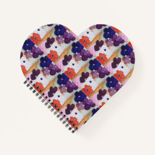 Anemone Spring Flowers Heart Notitieboek