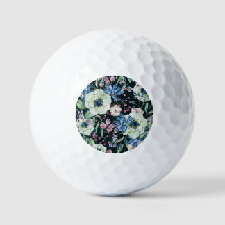 Anemone Wildflower:  Waterverf Golfballen