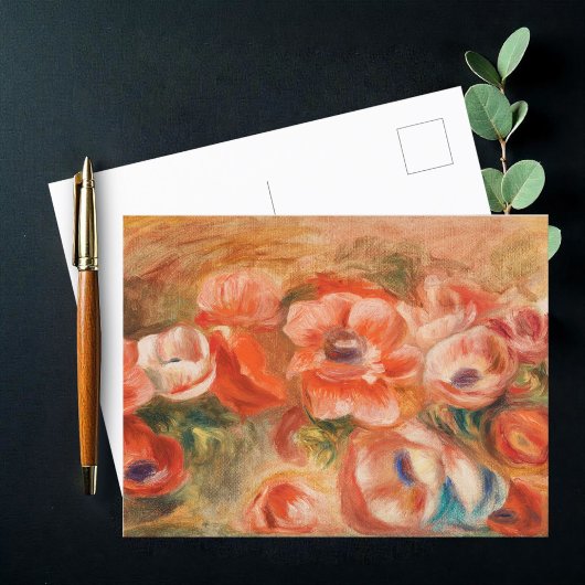 Anemonen (2) van Auguste Renoir Briefkaart