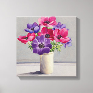 Anemonen Canvas Afdruk