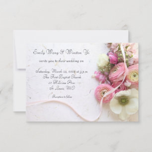 Anemonen, ranunculus, lint kaart