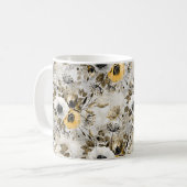 Anémones aquarelles. Mug (Devant gauche)