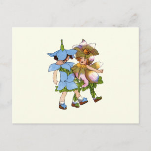 Anemones en Bluets Briefkaart