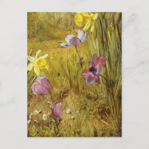  Anemones en Daffodils Henry Newman Briefkaart