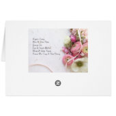 Anémones, ranunculus, ruban (Dos Horizontal)