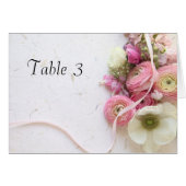 Anémones, ranunculus, ruban (Devant horizontal)