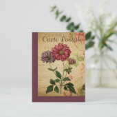 Anémonique de la carte postale vintage (Debout devant)