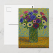Anemoon Briefkaart (Voorkant / Achterkant)