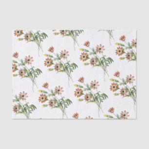 Anemoon Flower Pattern Tissuepapier
