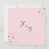 Anemoon op Bleek Roos* Kaart (Achterkant)