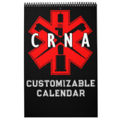 ANESTHÈSE CRNA Calendrier 12 mois (Protection)
