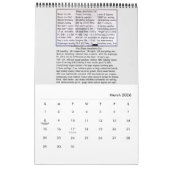 ANESTHÈSE CRNA Calendrier 12 mois (Mar 2026)