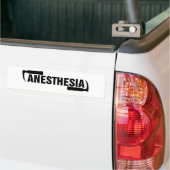 Anesthesie Mac Blade Bumpersticker (Op Truck)