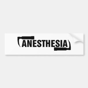 Anesthesie Mac Blade Bumpersticker