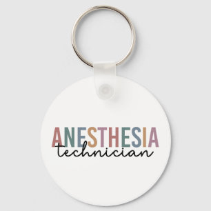 Anesthesie Technicus Retro anesthesie Tech Sleutelhanger