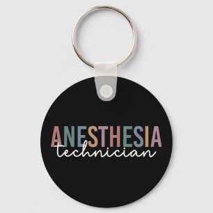 Anesthesie Technicus Retro anesthesie Tech Sleutelhanger