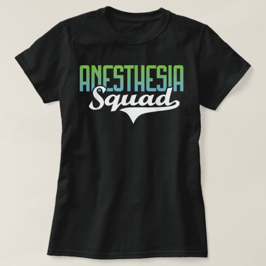 Anesthesiolog anesthesioloog t-shirt (Design voorkant)