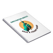 Anesthesiologen hebben een vaste hand, anesthesie notitieboek (Rechterzijde)