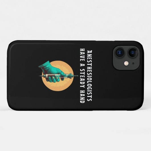 Anesthesiologen hebben stevige anesthesiologische Case-Mate iPhone case (Achterkant (horizontaal))