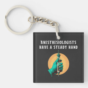 Anesthesiologen hebben stevige anesthesiologische  sleutelhanger