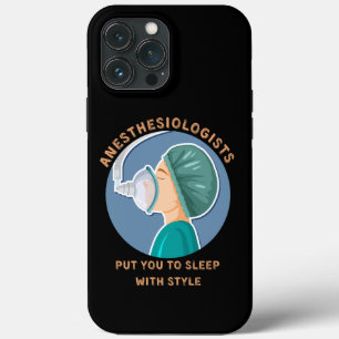 Anesthesiologen zetten je in slaap met stijl iPhone 13 pro max hoesje