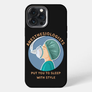 Anesthesiologen zetten je in slaap met stijl iPhone 13 pro max hoesje