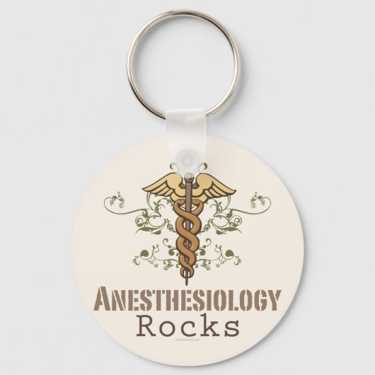 Anesthesiologie Rocks Sleutelhanger (Voorkant)