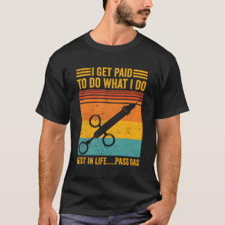 Anesthesioloog Anesthesiologie Ik word betaald om T-shirt